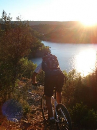  Ruta en bicicleta de cerro por el Verdon. 